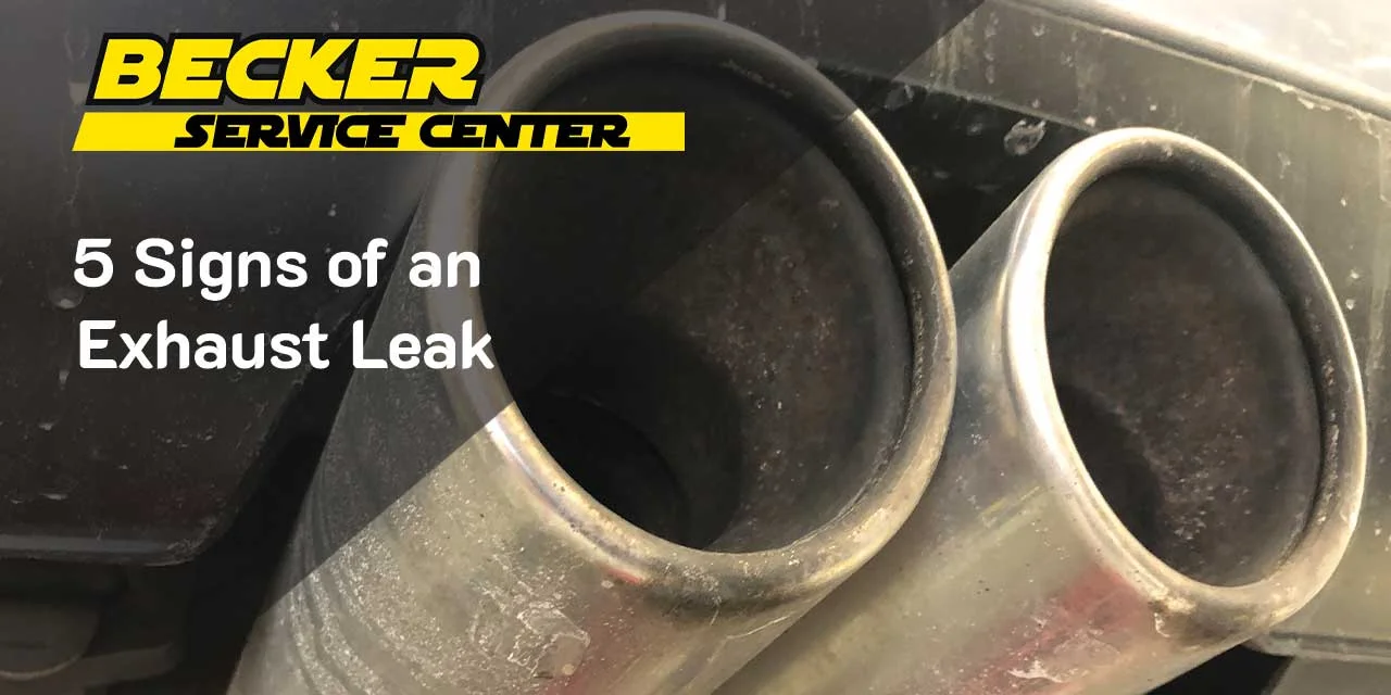 5 Signs of an Exhaust Leak